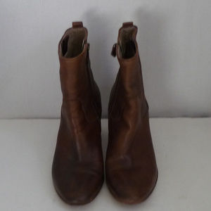 Alberto Fermani Women Brown Ankle Boots Size 38
